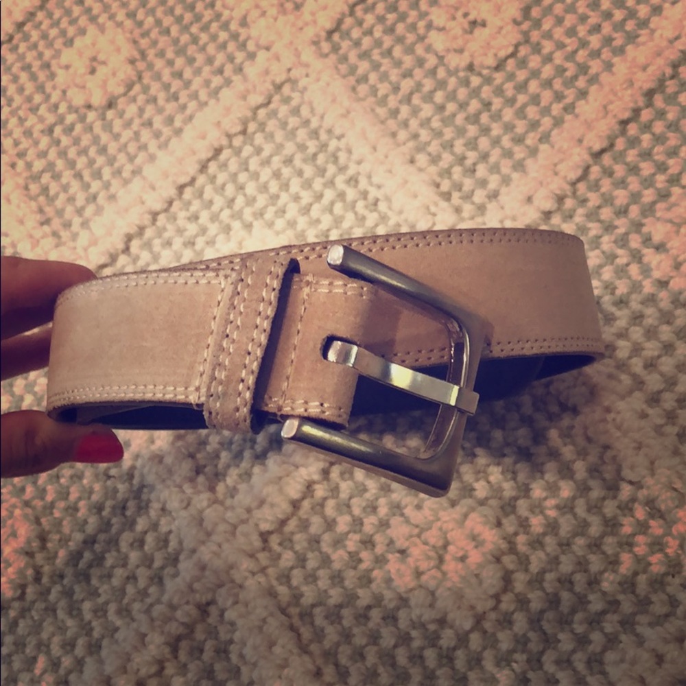 Tan belt 35 inches long